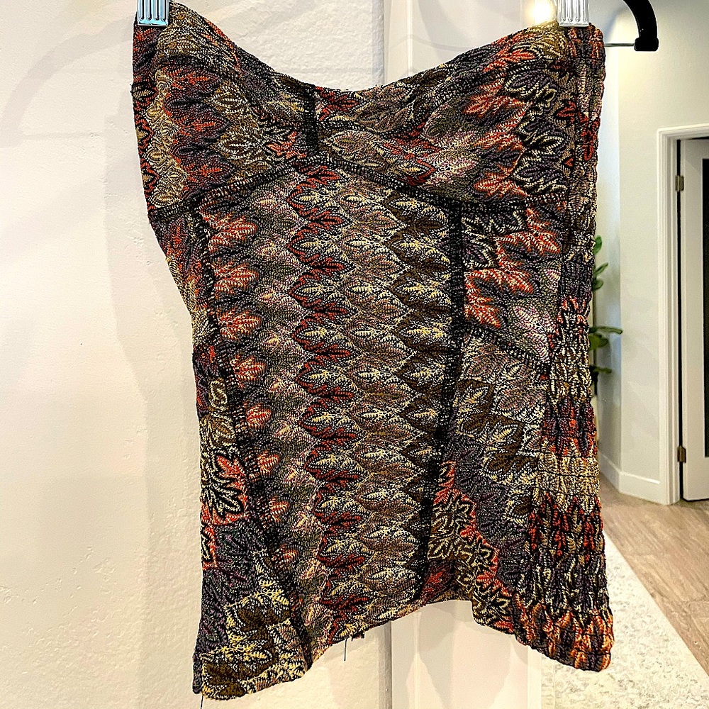 Free People Colorful Tube Top